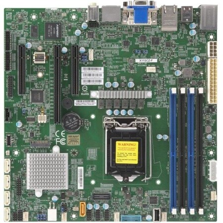 Supermicro Mbd-X11Scz-F - Uatx - 8Th Generation Intel Core I3 Processors,  Intel MBD-X11SCZ-F-O